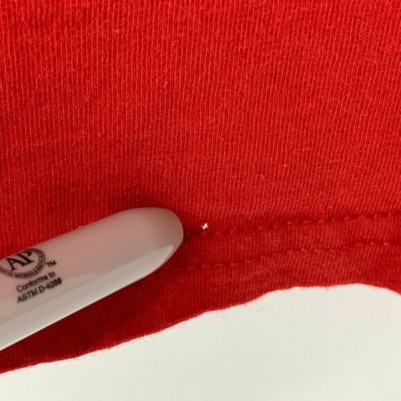 Jesus Christ Reason For Season T Shirt Kerusso Christmas LS Red Mens XL X-Large - Picture 4 of 6